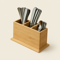 Wooden Cutlery Organizer
